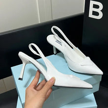 New Women Pumps Sexy Brand Pointed Toe Thin High Heels Women Hollow Elegant Office Shoes Patent Leather Classic Designer Sandals