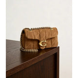 Women's Diamond Quilted Chain Crossbody Bag Square Shoulder Flap Purse