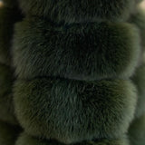 Winter women's Jacket Real Fox fur coat Stand Collar high street Coat real Fox Fur jackets women's coats in promotion WGLUVF FUR