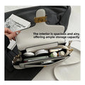 Women's Solid Color Small Square Shoulder Purse Handbag