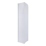 Bathroom Floor Storage Cabinet with Doors and Shelves