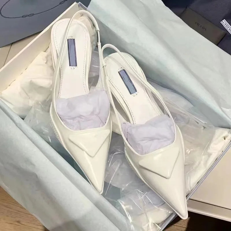 New Women Pumps Sexy Brand Pointed Toe Thin High Heels Women Hollow Elegant Office Shoes Patent Leather Classic Designer Sandals