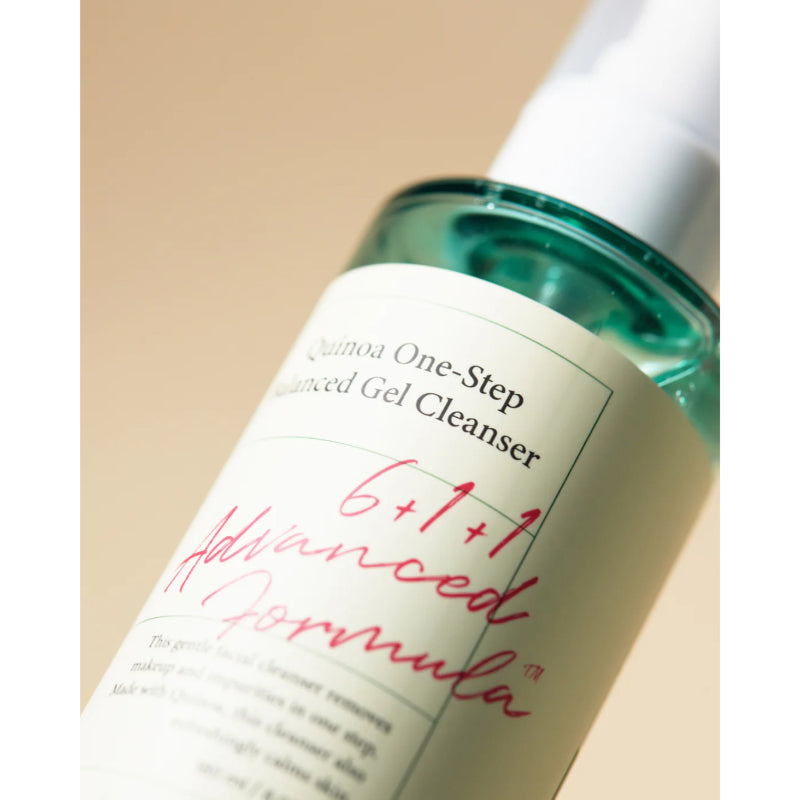 AXIS - Y Quinoa One Step Balanced Gel Cleanser – pH-Balanced Face Wash with Quinoa for Sensitive & Combination Skin