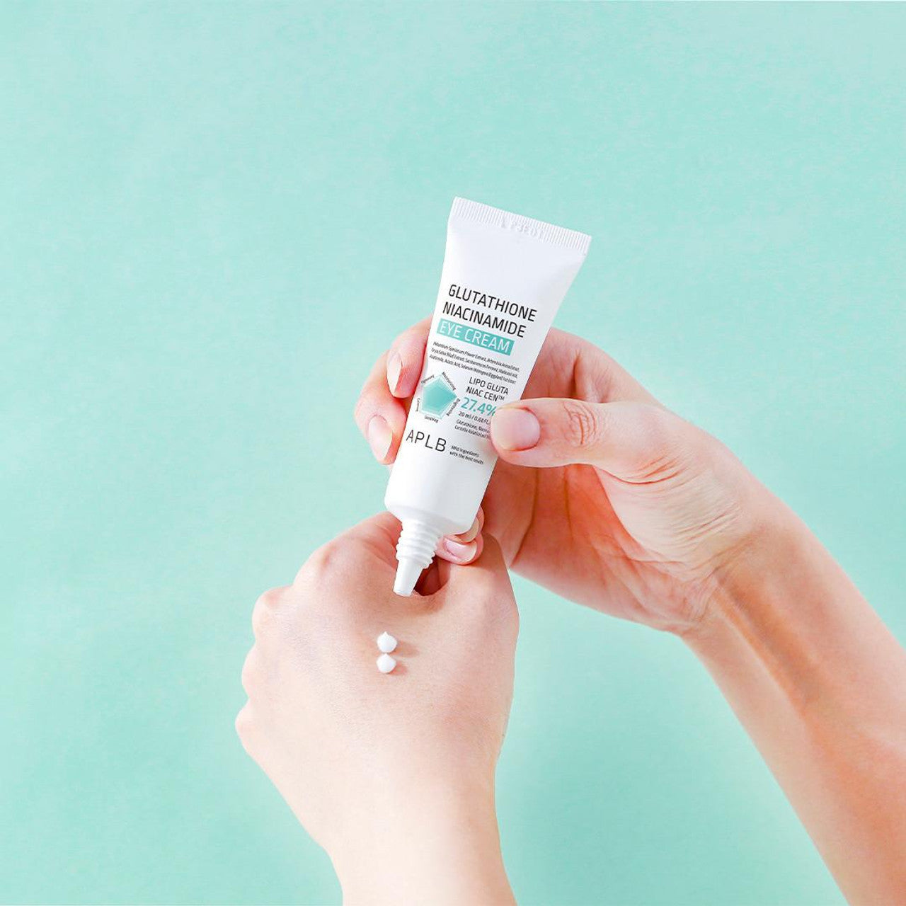 APLB Glutathione & Niacinamide Eye Cream – Brightening, Hydrating Under‑Eye Treatment