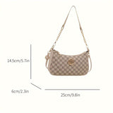 Retro Style Crossbody Bag Adjustable Shoulder Strap Zipper Closure Nylon Lining Foldable Design Women's Safety Wallet