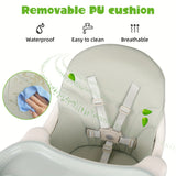 Baby High Chair Modern Portable Youngsters High Chair With Dining Table, Adjustable Height Detachable Double Tray, Easy To Clean, Multifunctional HighChair Feeding, Child Feeding Seat For Baby Boys Girls, Idea For Halloween C