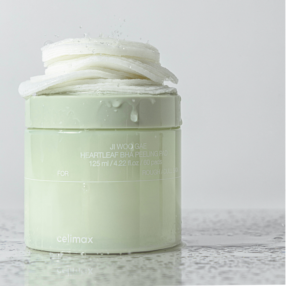 Celimax Ji Woo Gae Heartleaf BHA Peeling Pad - 60 pads (125ml)