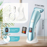 Lady Shaver, Ladies' Multi-functional Electric Hair Remover Set - Portable USB-Charged Hair Shaver, Gentle And Effective Shaving, Suitable for Bikinis, Armpits, Legs And Face, Bikini Waxing, Female Hair Shaver, Women'S Gift