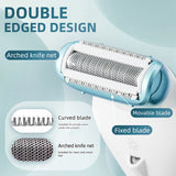 Lady Shaver, Ladies' Multi-functional Electric Hair Remover Set - Portable USB-Charged Hair Shaver, Gentle And Effective Shaving, Suitable for Bikinis, Armpits, Legs And Face, Bikini Waxing, Female Hair Shaver, Women'S Gift