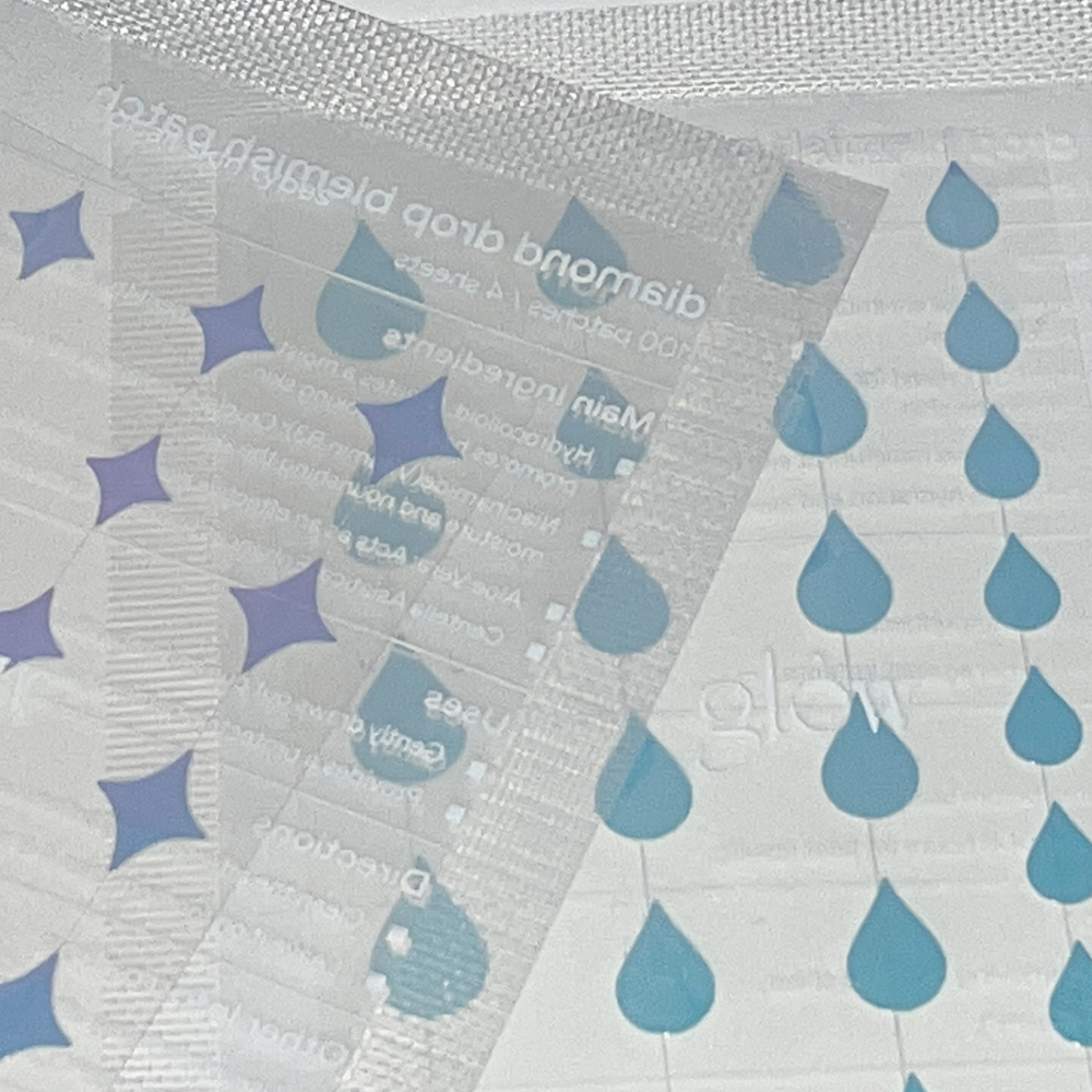 Glow diamond drop blemish patch (100 patches)