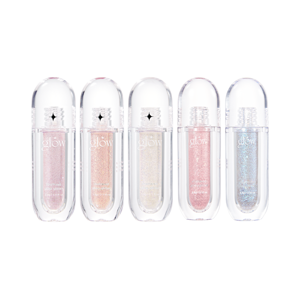 Glow shattered glass glitter - 5 colours (3.5g)