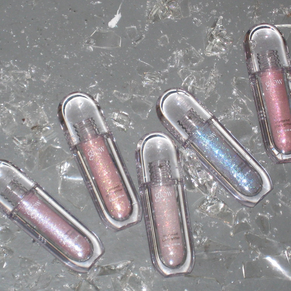 Glow shattered glass glitter - 5 colours (3.5g)