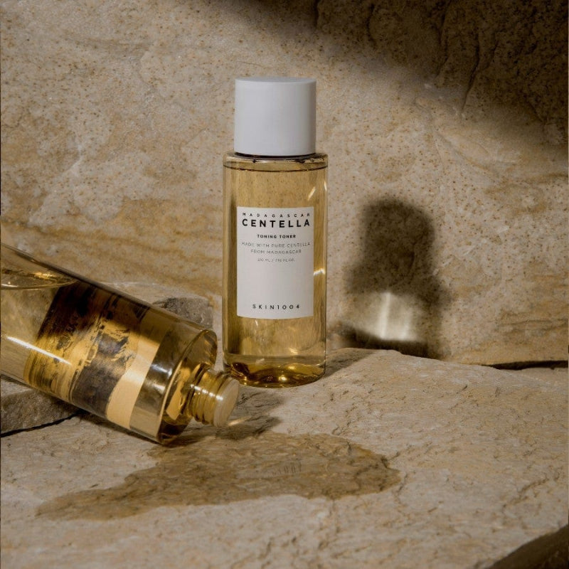 SKIN1004 Madagascar Centella Toning Toner Mini – Soothing & pH-Balancing Facial Toner with Cica – Travel-Size Korean Skincare