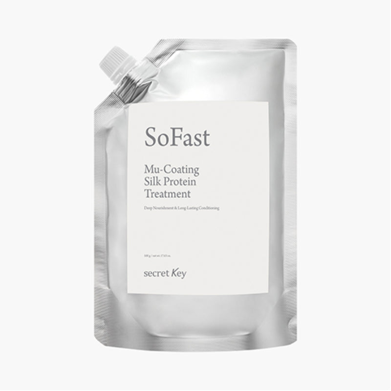 Secret Key SoFast Mu-Coating Silk Protein Hair Treatment – Deep Repair & Shine Boost with Keratin